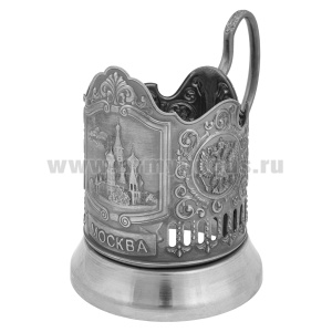 Подстаканник Москва (никелированный) 