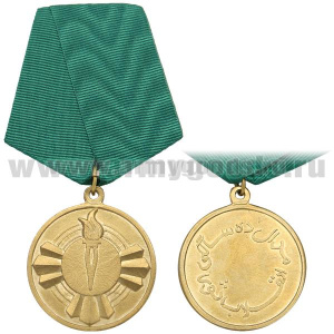 Медаль Саурская революция (с факелом и надписью на персидском языке)