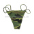 Трусы женские стринги кмф зел.