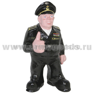 Фигурка гипсовая Старший офицер ВМФ (в офисной форме (летн/зимн)
