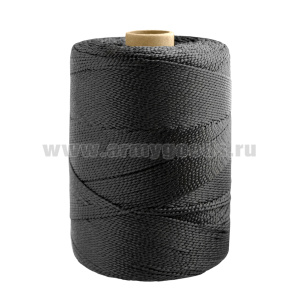 Нить полиамидная крученая черная (500м)