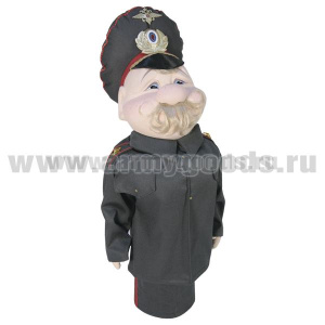 Кукла под бутылку (высота 52 см) Милиция
