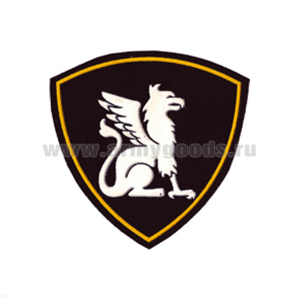 Шеврон пластизолевый ВВ Грифон (Воинские части и учреждения обеспечения деятельности ВВ МВД)