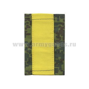 Ф/пог. "русская цифра" с нашит. текстильным галуном желтым (старшина)