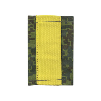 Ф/пог. "русская цифра" с нашит. текстильным галуном желтым (старшина)