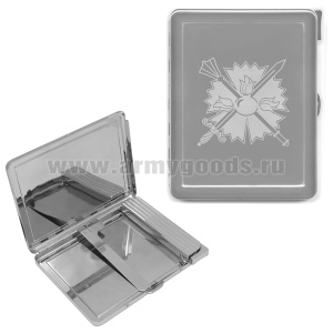 Портсигар с лазерной гравировкой ГРУ