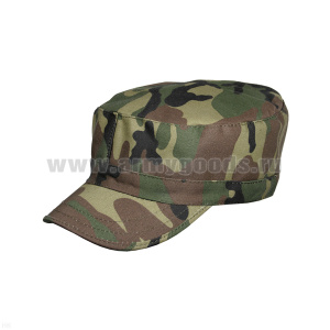 Кепи цилиндр 4-хцветное зеленое