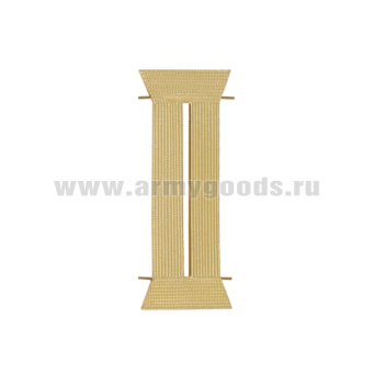 Петличный знак различия кадетов 70 мм мет.