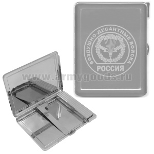 Портсигар с лазерной гравировкой ВДВ