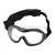 Очки защитные 15632500 тактические на резинке (с чехлом на молнии) черные