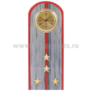 Часы сувенирные настольные (мрамор) Погон Капитан МВД