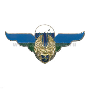 Значок мет. Крылья ВДВ (флаг ВДВ)