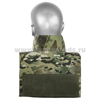 Воротник двухкомпонентный "мультикам" (бронеэлементы в комплект не входят) ткань "Кордон"