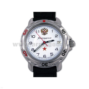 Часы наручные механич. "Командирские" (без автоподзавода) Дизайн циферблата может несколько отличаться от представленного на фото