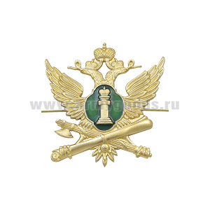 Эмбл. на тулью мет. ФССП нов/обр