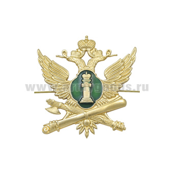 Эмбл. на тулью мет. ФССП нов/обр