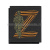 Шеврон вышит. Z (боец на фоне знака, гвардейск. вышивка) черный фон, на липучке