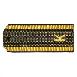 Погоны оливк. курсант. «К» (на пластике)