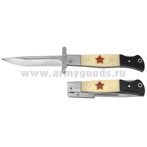Нож НКВД раскладной (белый) общая длина 22 см