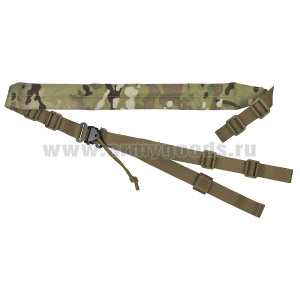 Ремень оружейный (SL-40) двухточечный "мультикам"