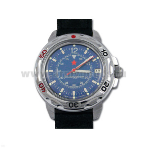 Часы наручные механич. "Командирские" (без автоподзавода) Дизайн циферблата может несколько отличаться от представленного на фото