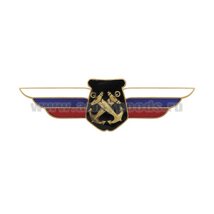Значок мет. Должностной знак начальника (руководителя) воинского формирования (ВМФ) (№69)