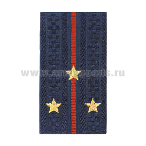 Ф/пог. Полиция темно-синие вышит. (ст. лейтенант) приказ № 777 от 17.11.20