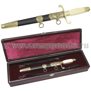 Кортик в шкатулке ВДВ (сувенирный)