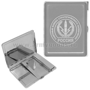 Портсигар с лазерной гравировкой РВСН