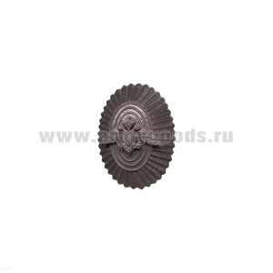 Кокарда пласт. ПВ офиц. состав (рифленая) защ.