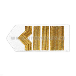 Погоны реч.фл. (жестк., галун) белые: 14 катег.