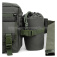 Сумка поясная с чехлом для бутылки оливковая