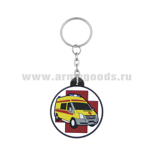 Брелок пластизол. Скорая помощь