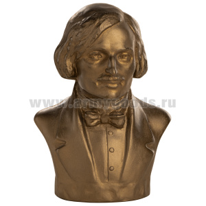 Бюст Гоголя Н. В. (гипс, цвет по наличию на складе, высота 18 см)