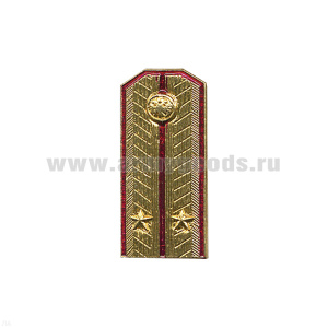 Значок мет. Погончик лейтенант (РА, ВВ, МВД) на пимсе, лат.