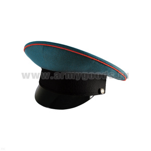 Фуражка простая нов/обр ВС парад. ("морская волна" с черным околышем)