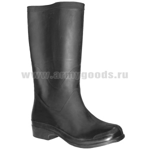 С. резиновые мужские высокие (37 см) черные (В31Бел)