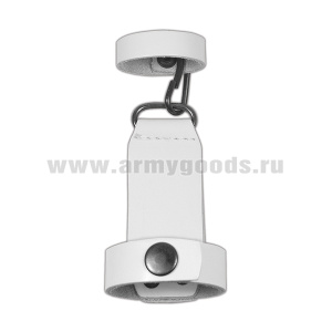 Подвязка кожаная для резиновой палки (6/1) белая