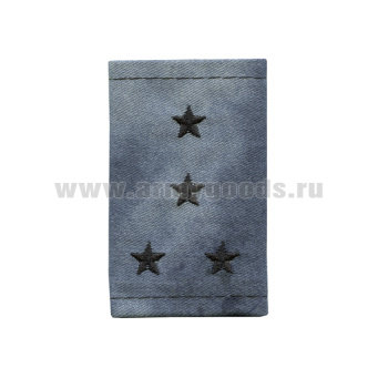 Ф/пог. Росгвардия ОМОН (расцв. "Мох-2") вышит. черн. (капитан)