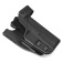 Кобура тактическая под пистолет Лебедева (ПЛК) ударопрочный полиамид (черная)