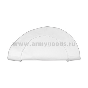 Чехол на офисную фуражку белый