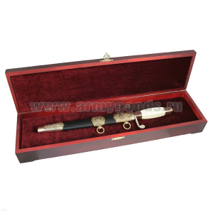 Кортик в шкатулке ВИТУ (Инженерные войска) сувенирный