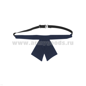 Галстук-бант женский синий