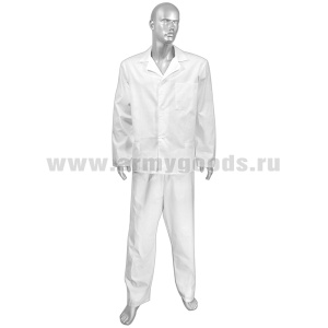 Костюм повара мужской ГОСТ (куртка, брюки) бязь