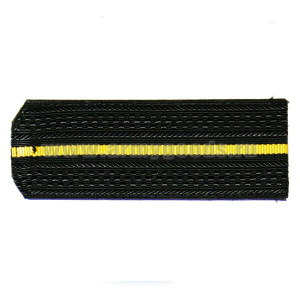 Погоны черн. 1 желт. пр.