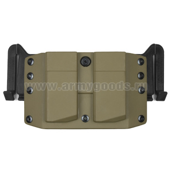 Подсумок тактический под 2 магазина Пистолета Ярыгина (ПЯ) ударопрочный полиамид (песочный)