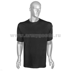 Футболка Classic Lux (плотность 155 г/м2) черная р-ры с 44 по 60
