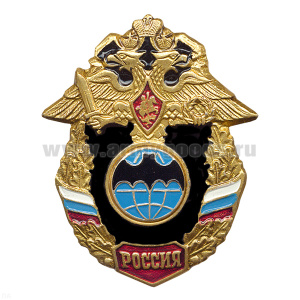 Значок мет. Летуч. мышь (серия Россия)