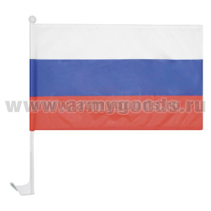Флажок на автомобильном флагштоке РФ