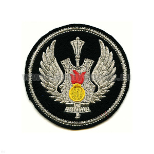 Шеврон вышит. Главное автобронетанковое управл. (люрекс серебр.)